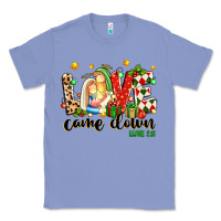 Colony Blue love came down luke 2 11 Classic Tee - texasbilliewilder