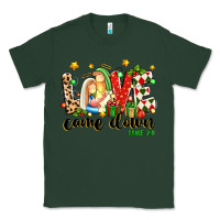 Sports Green love came down luke 2 11 Classic Tee - texasbilliewilder