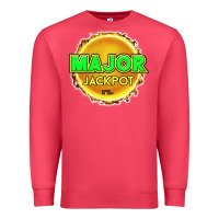 Cardinal MAJOR JACKPOT Design - Pokie Designs Premium Sweatshirt - ArtChic