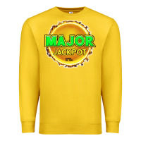 Lemon MAJOR JACKPOT Design - Pokie Designs Premium Sweatshirt - ArtChic