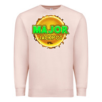 Major Jackpot Design - Pokie Designs Premium Sweatshirt | Teevron