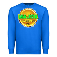 True Royal MAJOR JACKPOT Design - Pokie Designs Premium Sweatshirt - ArtChic
