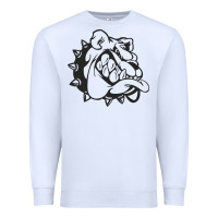 White english bulldog Premium Sweatshirt - ArtChic