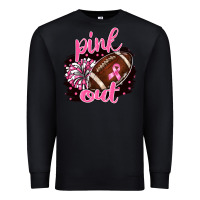 Pink Out Football Premium Sweatshirt | Teevron