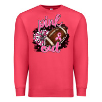 Cardinal pink out football Premium Sweatshirt - BarkalooDesign