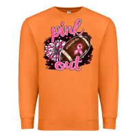 Carrot pink out football Premium Sweatshirt - BarkalooDesign