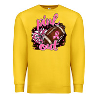 Lemon pink out football Premium Sweatshirt - BarkalooDesign
