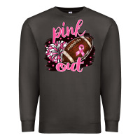 Smoke pink out football Premium Sweatshirt - BarkalooDesign