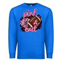 True Royal pink out football Premium Sweatshirt - BarkalooDesign