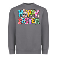 Storm Hoppy Easter Heavyweight Sweatshirt - CowhideDigitalArt