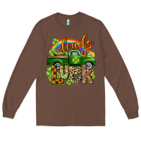 Chestnut Loads of luck Long Sleeve Tee - CowGirlArtShop