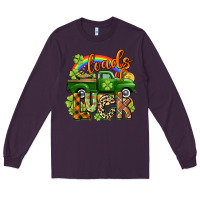 Plum Loads of luck Long Sleeve Tee - CowGirlArtShop