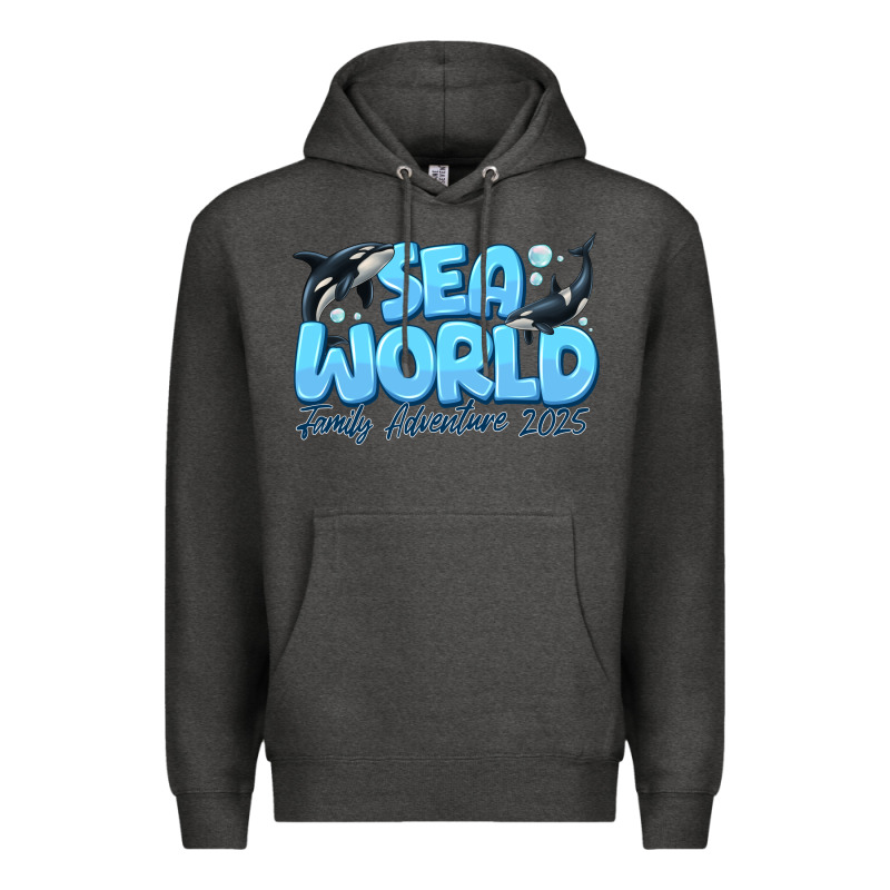 Sea World Family Adventure 2025 Premium Hoodie by CowhideDigitalArt | Teevron