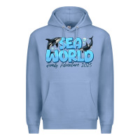 Colony Blue Sea World Family Adventure 2025 Premium Hoodie - CowhideDigitalArt