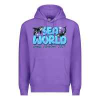Purple Sea World Family Adventure 2025 Premium Hoodie - CowhideDigitalArt