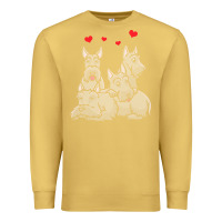 Antique Gold Scottish Terrier Lover Scottish Terrier Dog Aberdeen Terrier Premium Sweatshirt - trangStudio