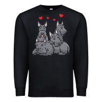 Black Scottish Terrier Lover Scottish Terrier Dog Aberdeen Terrier Premium Sweatshirt - trangStudio