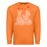 Carrot Scottish Terrier Lover Scottish Terrier Dog Aberdeen Terrier Premium Sweatshirt - trangStudio