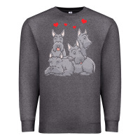 Charcoal Heather Scottish Terrier Lover Scottish Terrier Dog Aberdeen Terrier Premium Sweatshirt - trangStudio