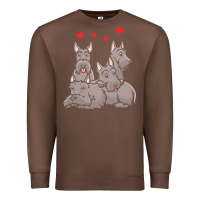 Chestnut Scottish Terrier Lover Scottish Terrier Dog Aberdeen Terrier Premium Sweatshirt - trangStudio
