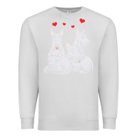Dove Grey Scottish Terrier Lover Scottish Terrier Dog Aberdeen Terrier Premium Sweatshirt - trangStudio