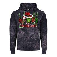 Cloud Black howdy christmas cowboy hat Vintage Hoodie - CowGirlArtShop
