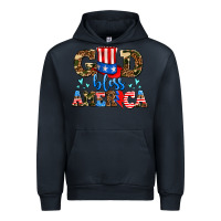Navy god bless america Urban Hoodie - AdoDesignShop
