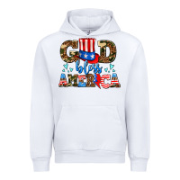 White god bless america Urban Hoodie - AdoDesignShop