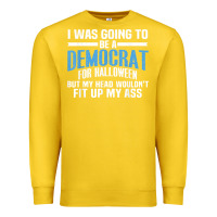 Lemon i was going to be a democrat for halloween political t shirt t shirt Premium Sweatshirt - StudioElite