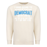 Sandshell i was going to be a democrat for halloween political t shirt t shirt Premium Sweatshirt - StudioElite