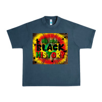 Midnight Navy we are black history Urban Heavy Tee - CowGirlArtShop