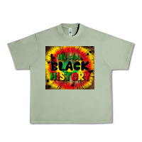 Oil Green we are black history Urban Heavy Tee - CowGirlArtShop