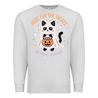 Dove Grey halloween cat costume Premium Sweatshirt - StudioElite
