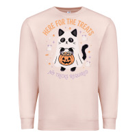 Pale Pink halloween cat costume Premium Sweatshirt - StudioElite