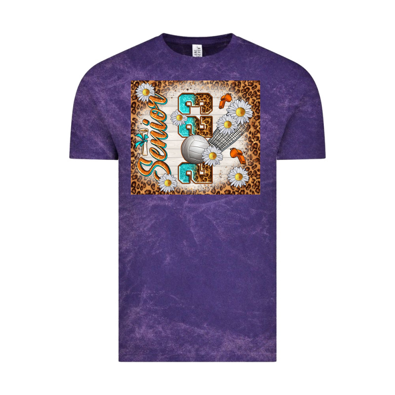 Senior 2023 Volleyball Vintage Tee by TumblerDesignByShophia | Teevron
