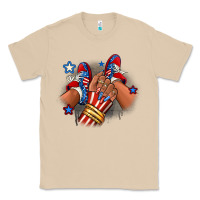 Mushroom America afro girl sneakers Classic Tee - RanaPortraitStore