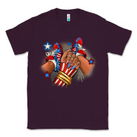 Plum America afro girl sneakers Classic Tee - RanaPortraitStore