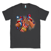 Smoke America afro girl sneakers Classic Tee - RanaPortraitStore