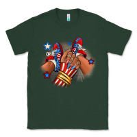 Sports Green America afro girl sneakers Classic Tee - RanaPortraitStore