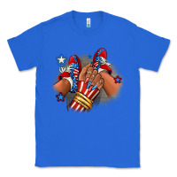 True Royal America afro girl sneakers Classic Tee - RanaPortraitStore