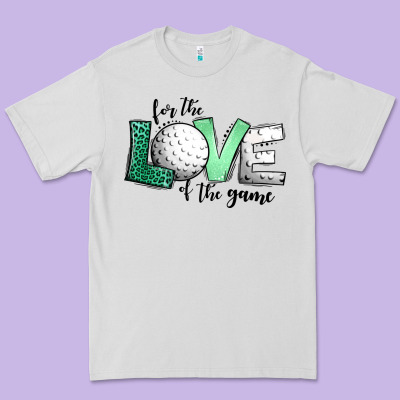 For The Love Of The Game Golf Premium Tee Designed By Jasminsmagicworld