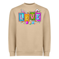 Mushroom Love Easter Heavyweight Sweatshirt - CowhideDigitalArt