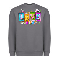 Storm Love Easter Heavyweight Sweatshirt - CowhideDigitalArt