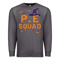 Charcoal Heather pe squad witch halloween pe teacher matching Premium Sweatshirt - trangStudio