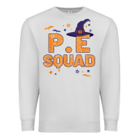 Dove Grey pe squad witch halloween pe teacher matching Premium Sweatshirt - trangStudio