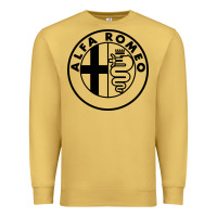 Antique Gold alfa racing big Premium Sweatshirt - PixelFlow