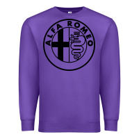 Purple alfa racing big Premium Sweatshirt - PixelFlow