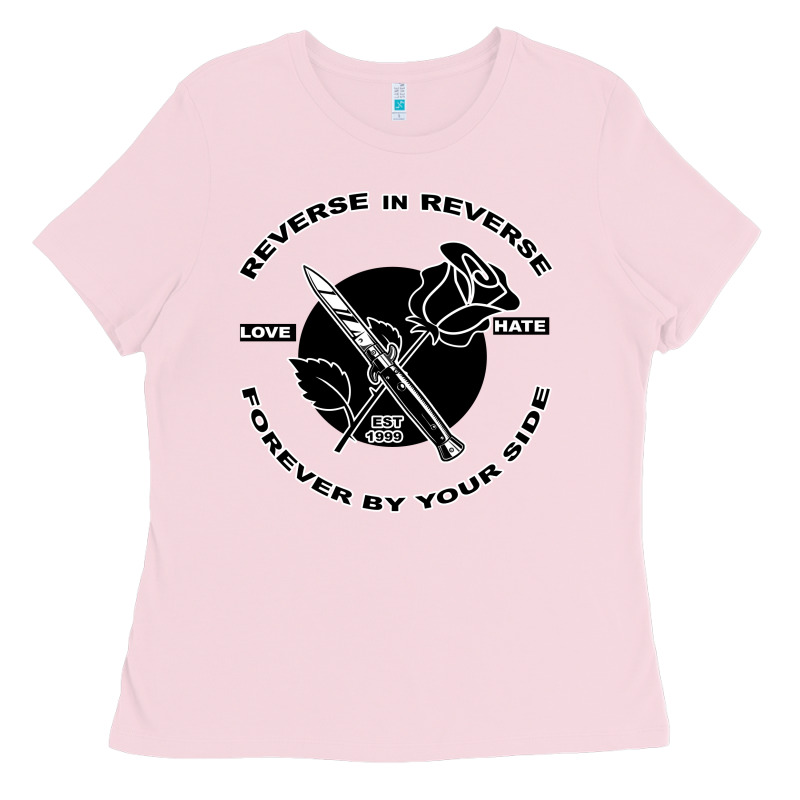 Reverse ın Reverse Love Hate Forever By Your Sıde Ladies Tee by Bettercallsaul | Teevron