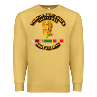 Antique Gold Womens Army Corps Vietnam Era Veteran Mother Day Gift Premium Sweatshirt - trangStudio