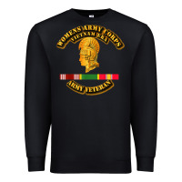 Black Womens Army Corps Vietnam Era Veteran Mother Day Gift Premium Sweatshirt - trangStudio